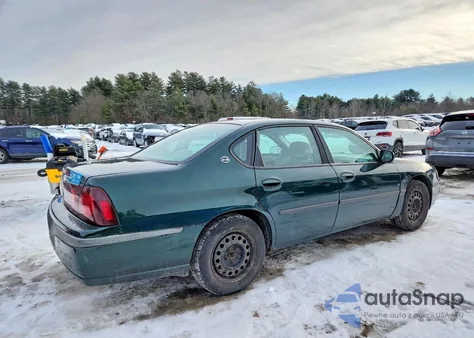 2002 Chevrolet Impala from USA, damaged, VIN 2G1WF52EX29255349